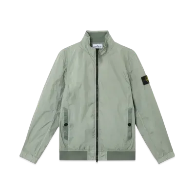 Stone Island 4100037 Crinkle Reps R-NY "Sage Green"