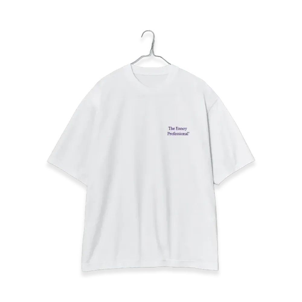 ENNOY Professional S/S T-Shirt "White/Purple"