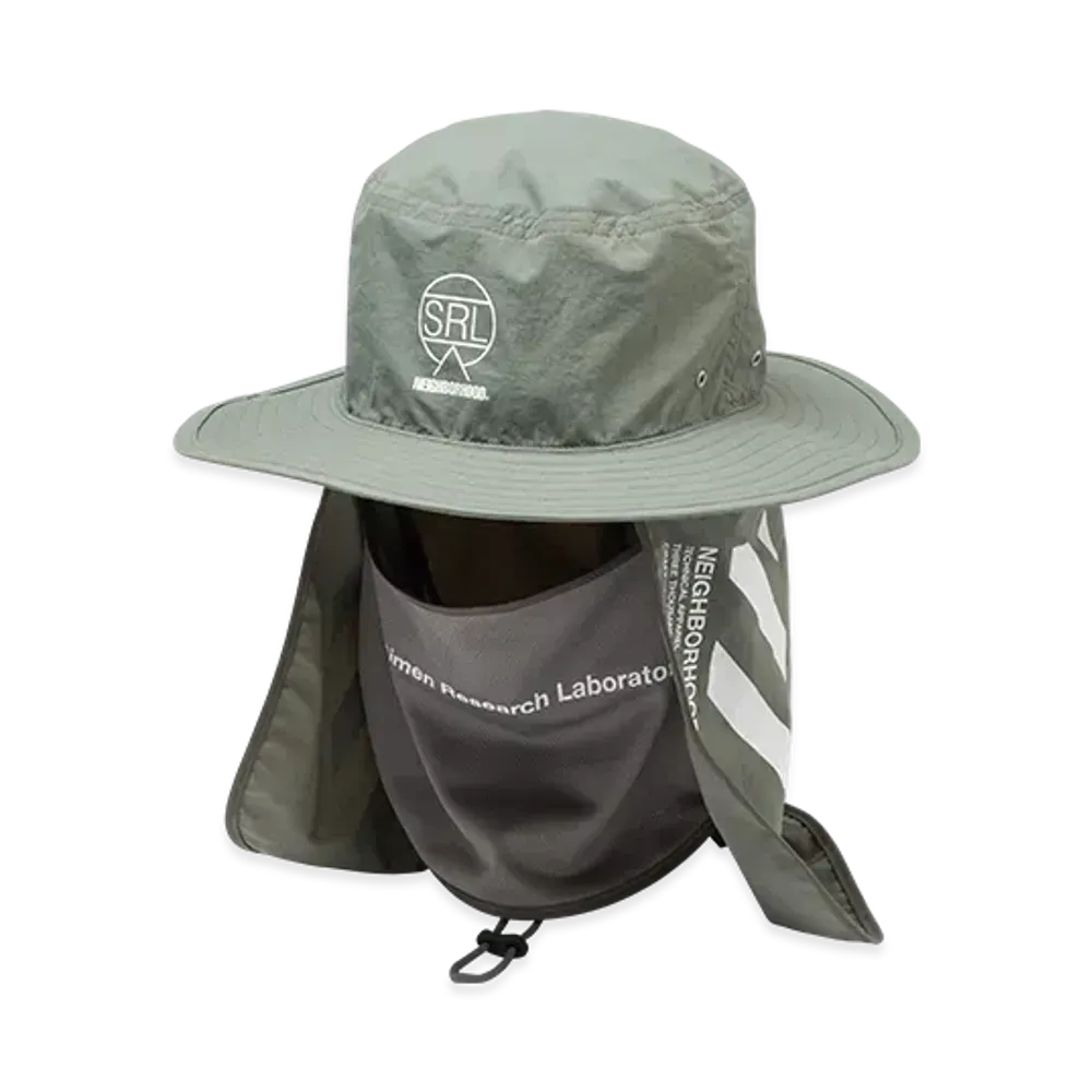 NEIGHBORHOOD SRL . Sunguard Hat "Gray"