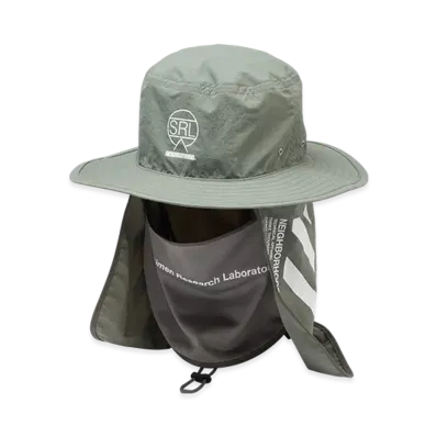 NEIGHBORHOOD SRL . Sunguard Hat "Gray"