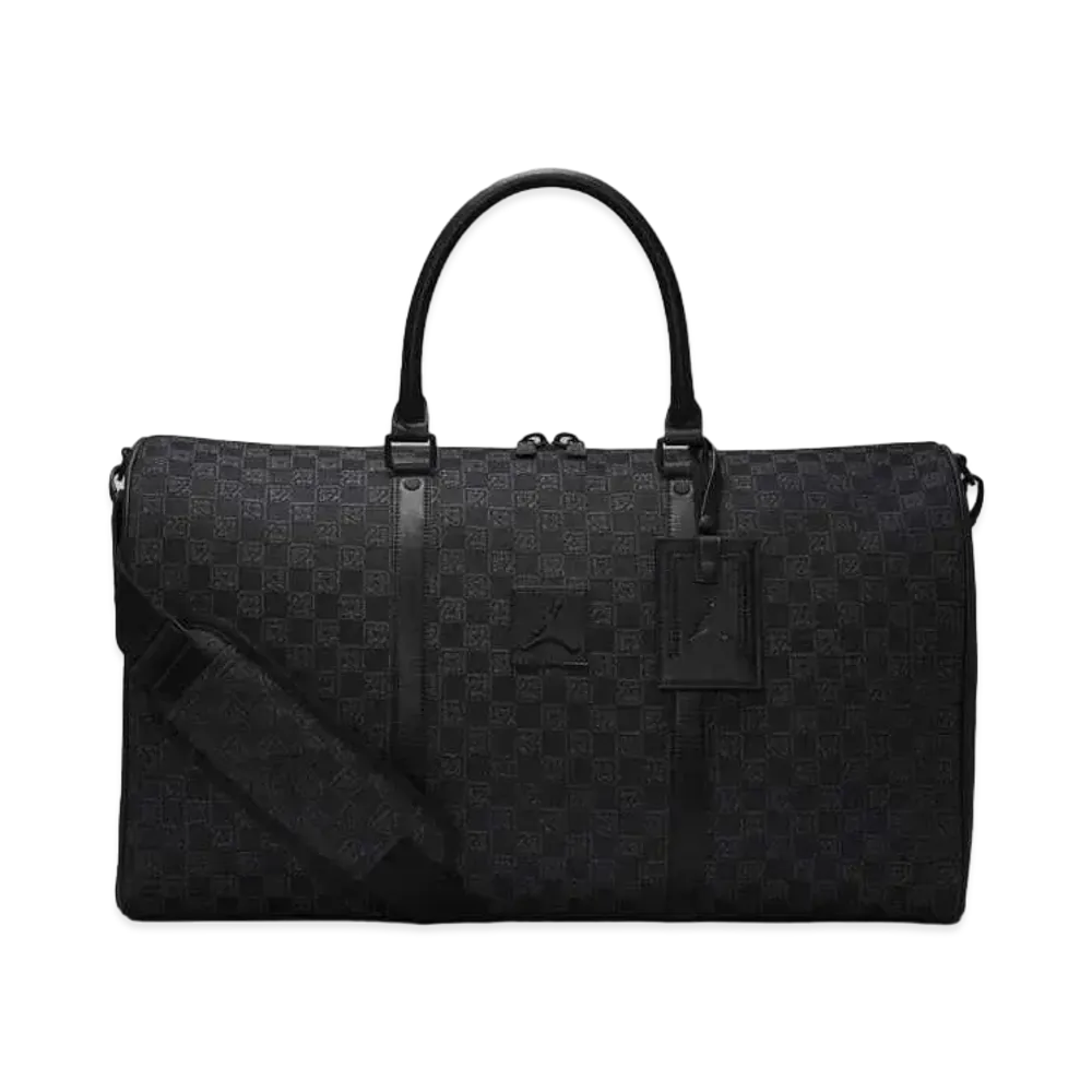 Nike Jordan Brand Monogram Duffle Bag (40L) "Black"