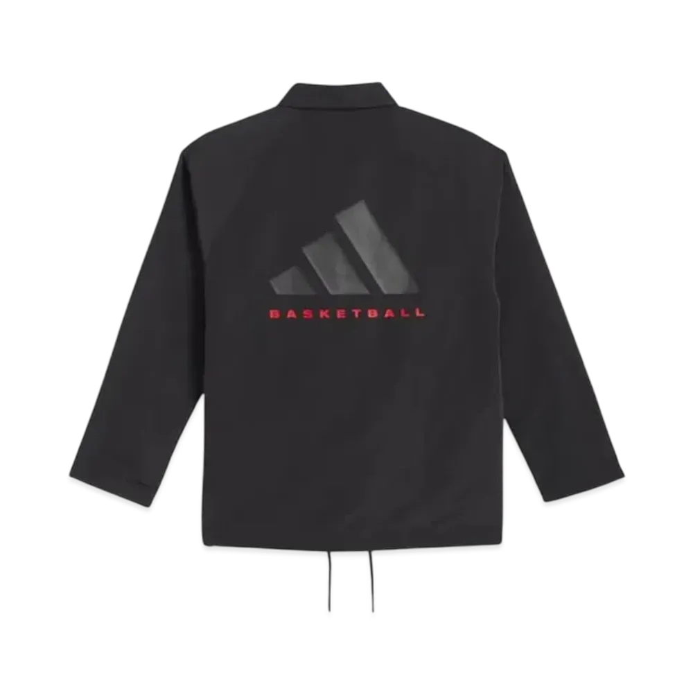 adidas Basketball Coach Jacket (Gender Neutral) "Black"