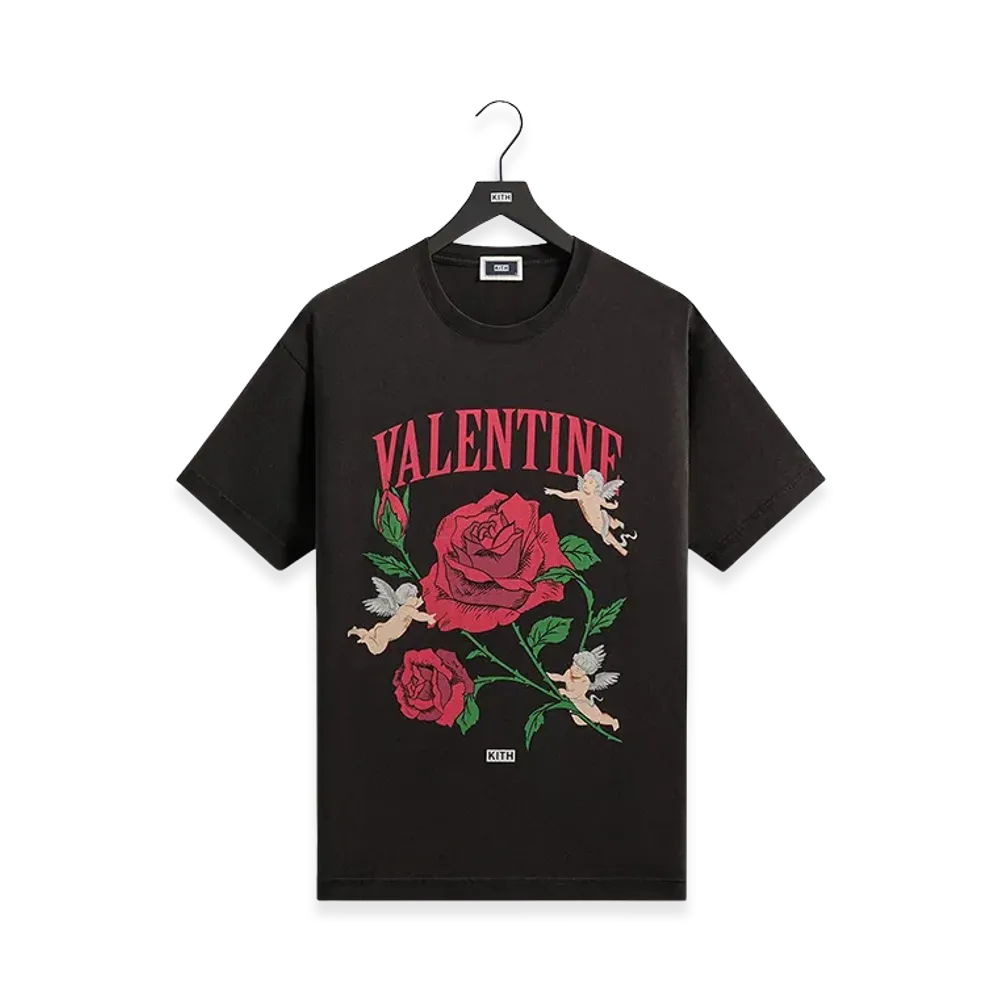 Kith Valentine Vintage Tee "Black"