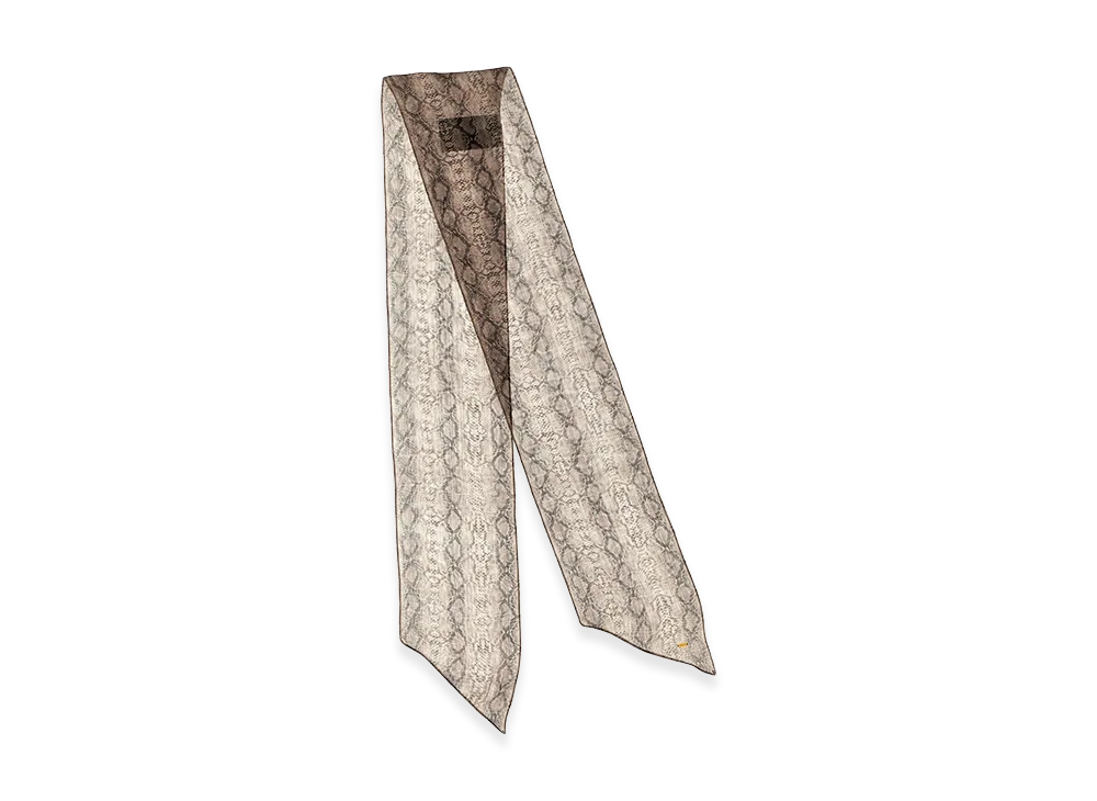 Saint Laurent Women's Silk Scarf "Multicolor"