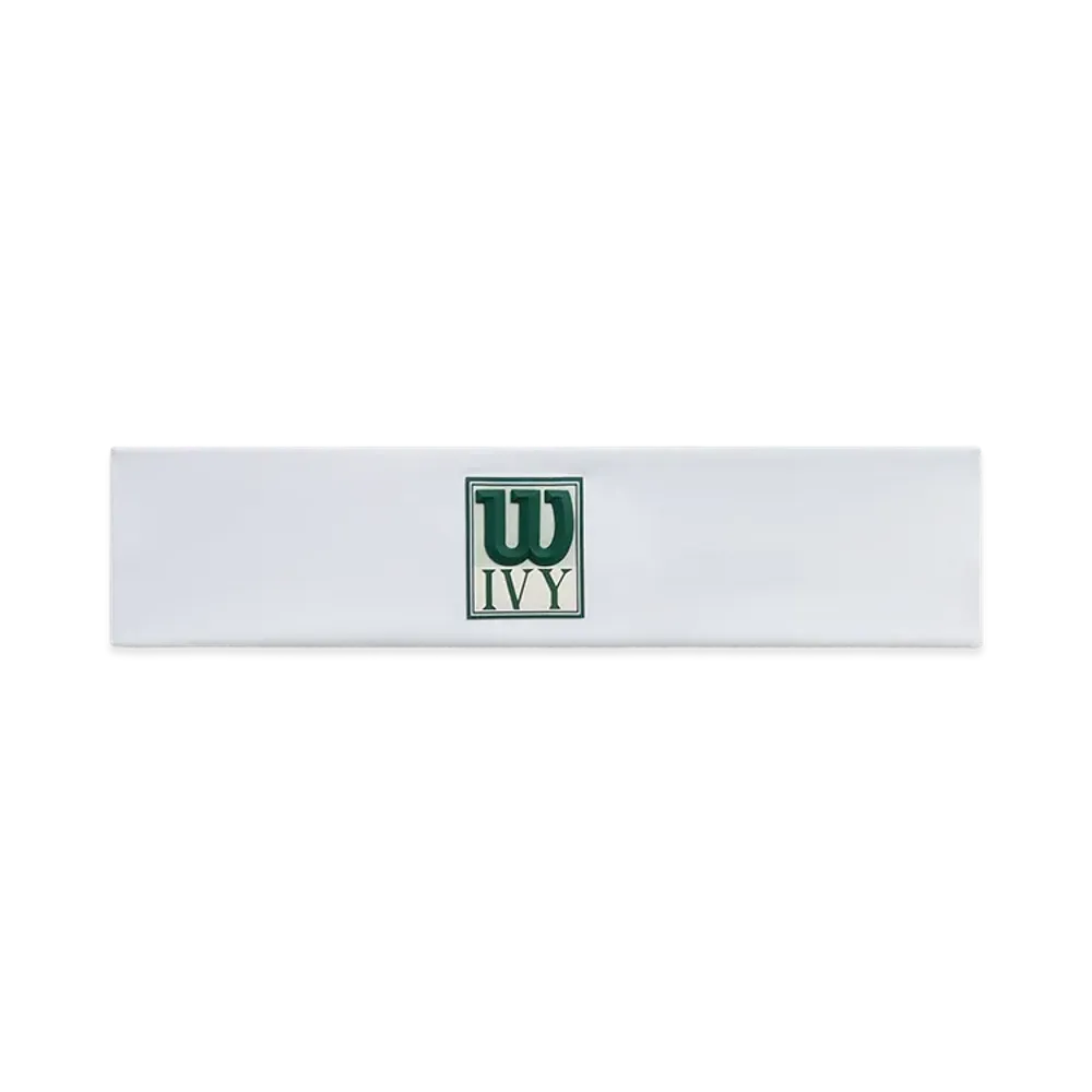 Kith Ivy For Wilson Logo Wide Headband "White"