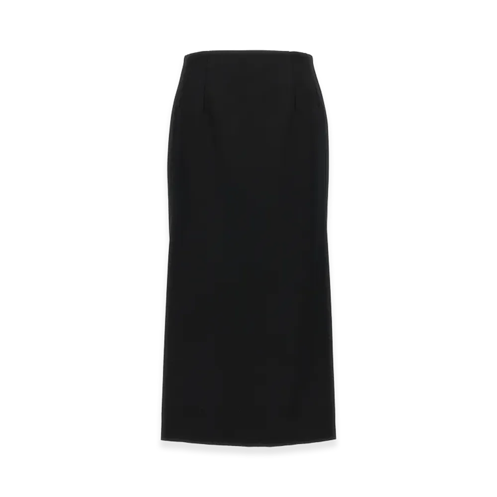 Valentino Women's 'solid Grisaille' Skirt "Black"