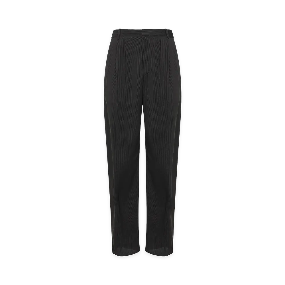 Saint Laurent Pants "Noir Craie"