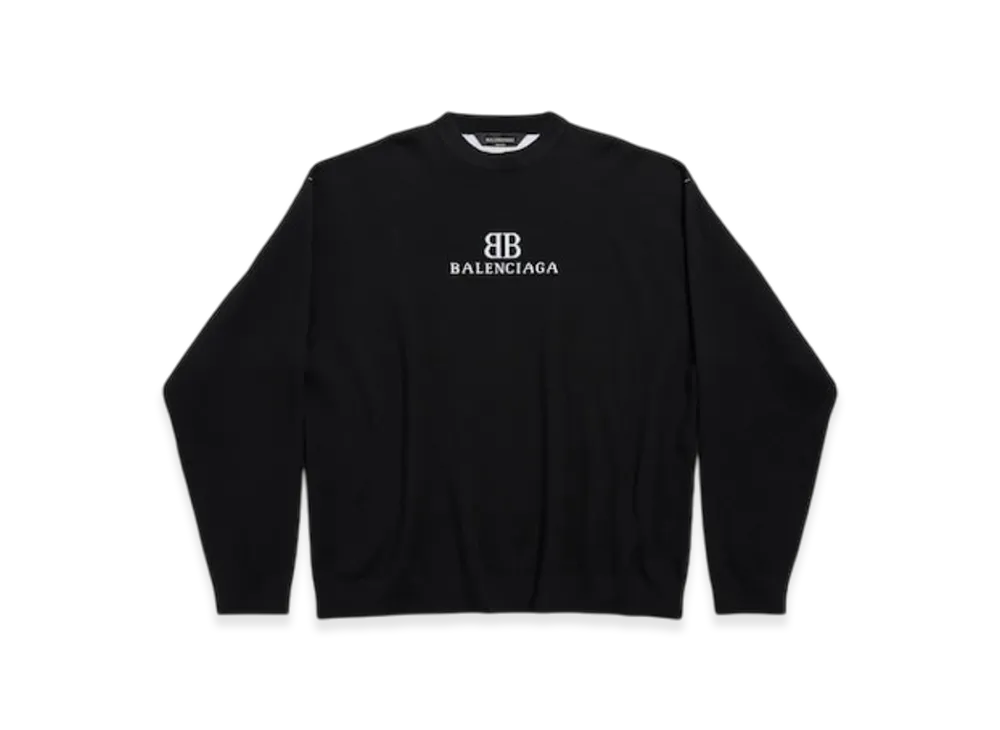 BALENCIAGA Crewneck Sweater "Black"