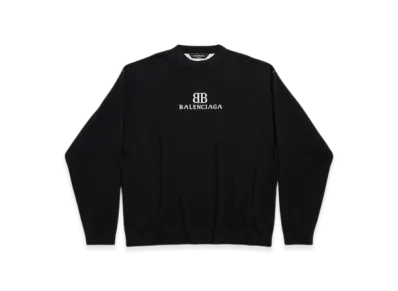 BALENCIAGA Crewneck Sweater "Black"