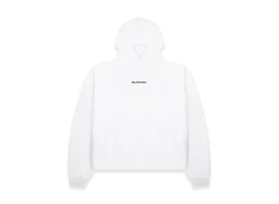 BALENCIAGA Women's Sweatshirt with Logo "White"