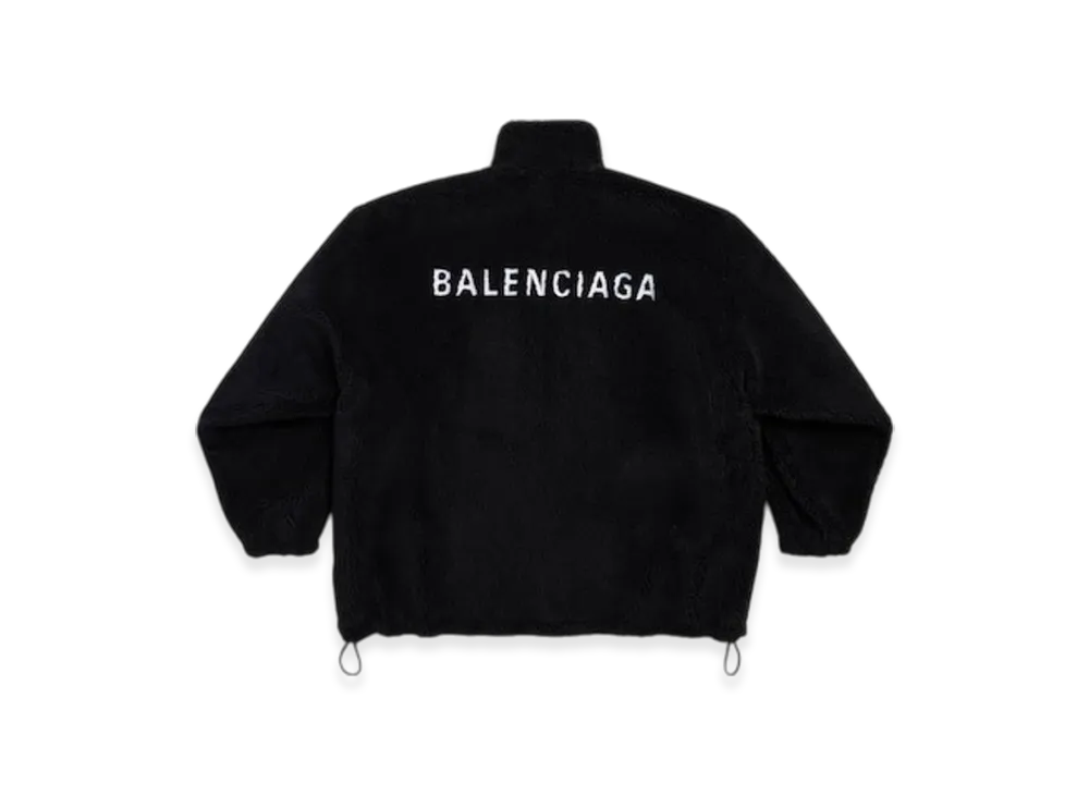 BALENCIAGA Back Zip Up Jacket "Black"