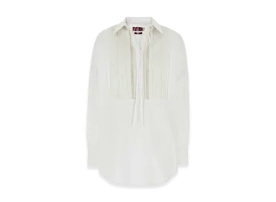 GUCCI Women's Poplin Oversize Shirt "White"
