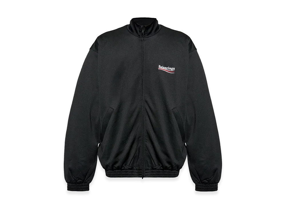 BALENCIAGA Logo Embroidery Sweatshirt "Black"