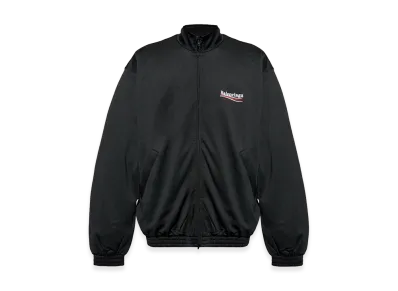 BALENCIAGA Logo Embroidery Sweatshirt "Black"