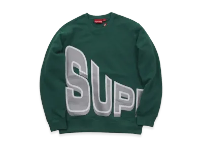 Supreme Side Arc Crewneck (18SS) "Green"