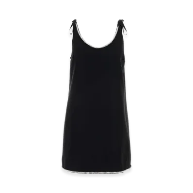 PRADA Women's Sable Mini Dress "Black"