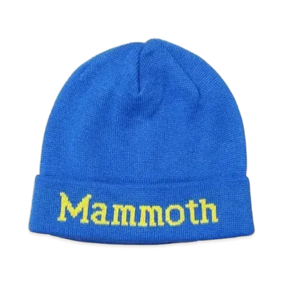 STABRIDGE x Marmot x The Apartment Mammoth Knit Cap "Blue/Yellow"