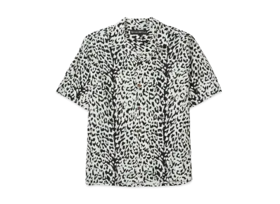 WACKO MARIA Leopard Hawaiian Shirt "Ivory"