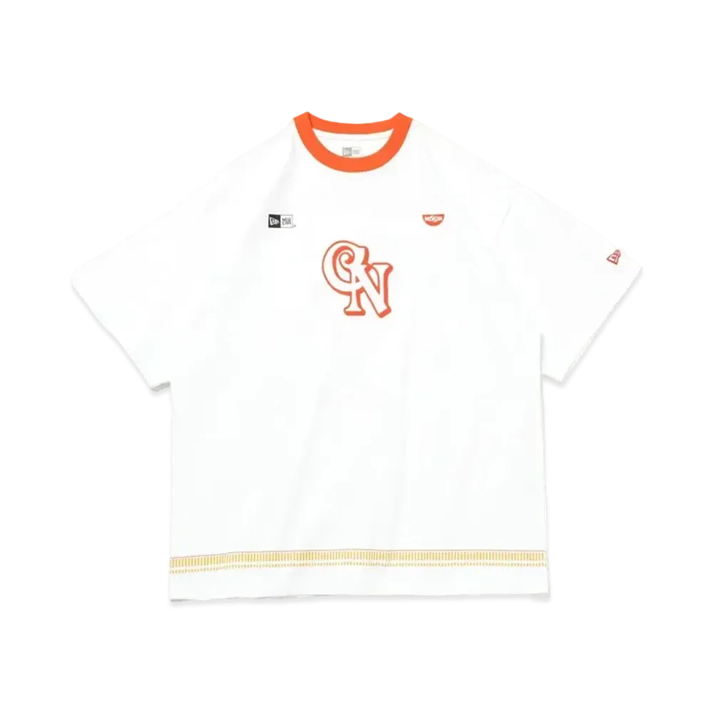 NEW ERA x Nissin Cup Noodle Short Sleeve Cotton Tee Regular Flavor Regular Fit "White"