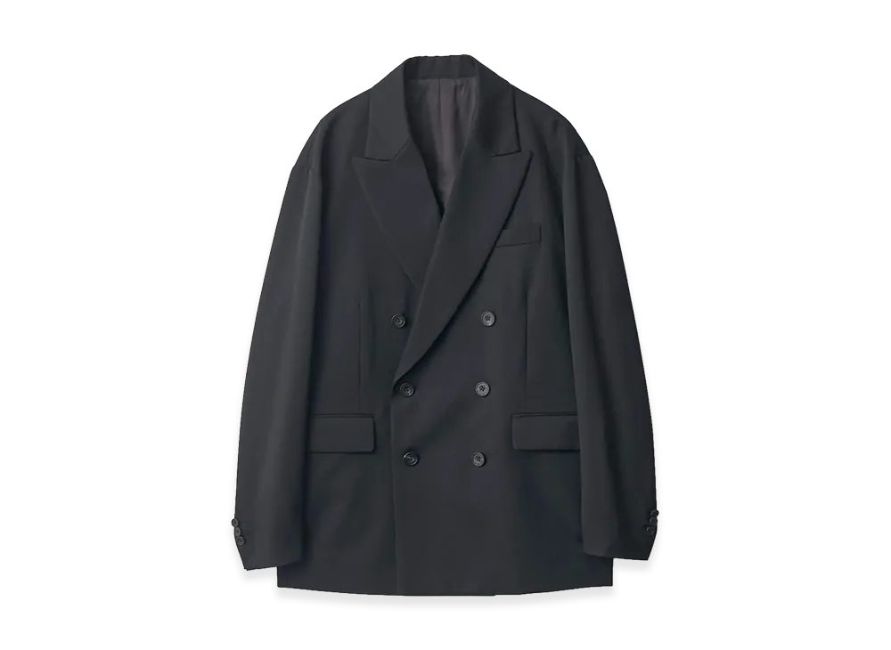 ssstein Oversized Double Breasted Jacket "Black"