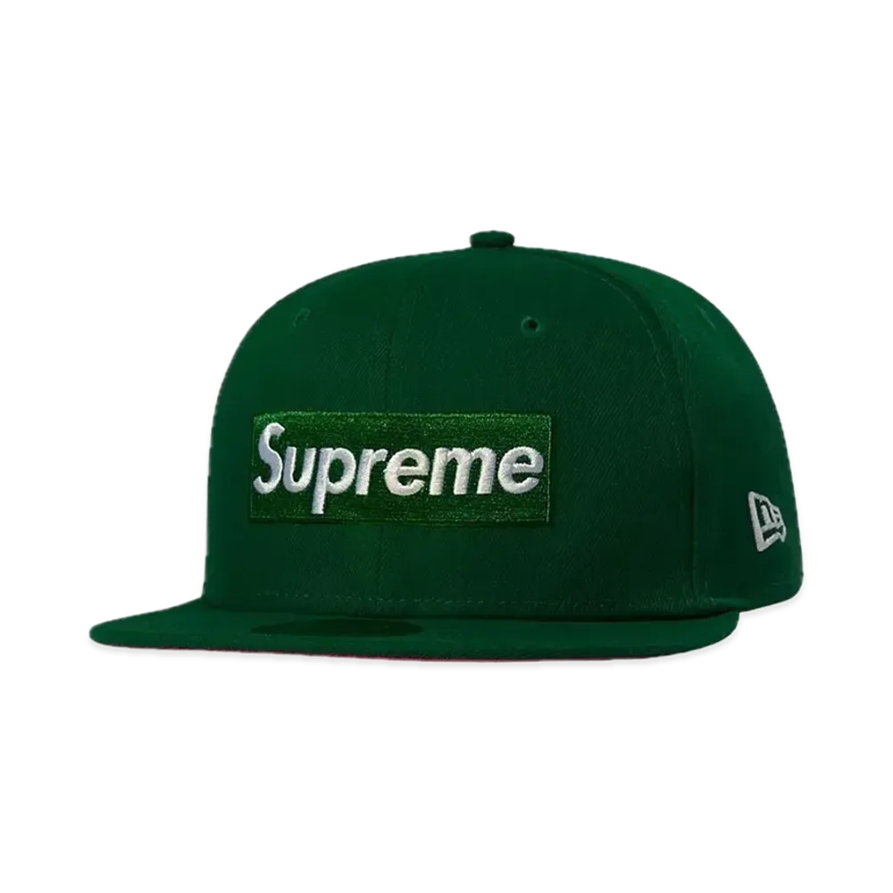 Supreme No Comp Box Logo New Era "Green"