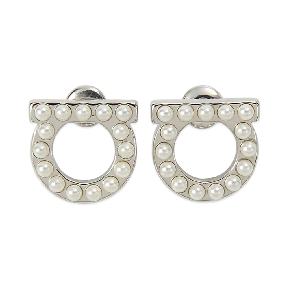 Salvatore Ferragamo Earrings Women "Silver"