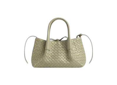 Bottega Veneta Small Pinacoteca "Travertine/Fondant"