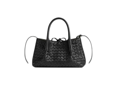 Bottega Veneta Small Pinacoteca "Black/Fondant"