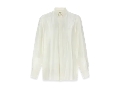 Saint Laurent Striped Shirt "White"