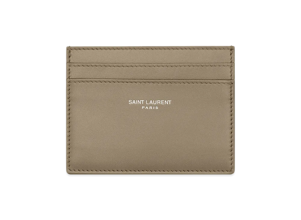 Saint Laurent Paris Card Holder "Brown"