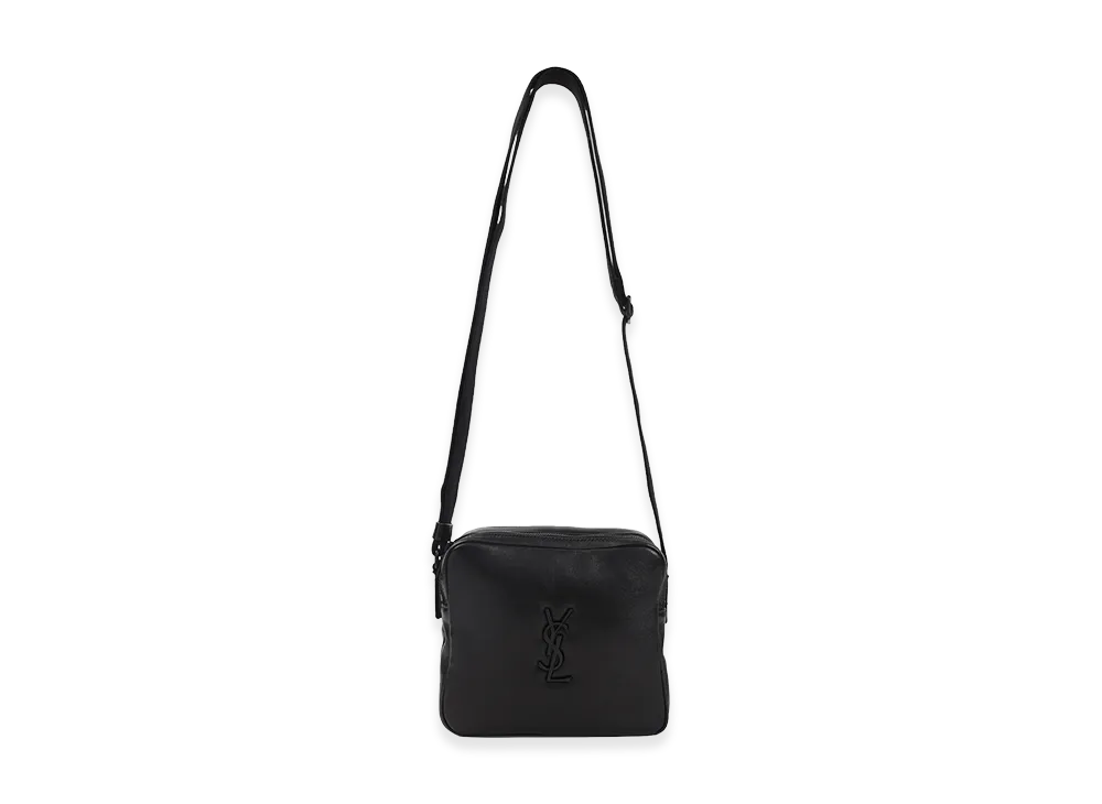Saint Laurent YSL Cube Shoulder Bag "Black"