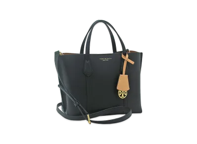 TORY BURCH Women's Handbag (with shoulder strap) Tote Bag Perry Small Triple Compartment Tote "Black"