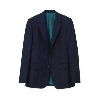 Paul Smith Gradient Stripe Single 2B Suit "Navy"