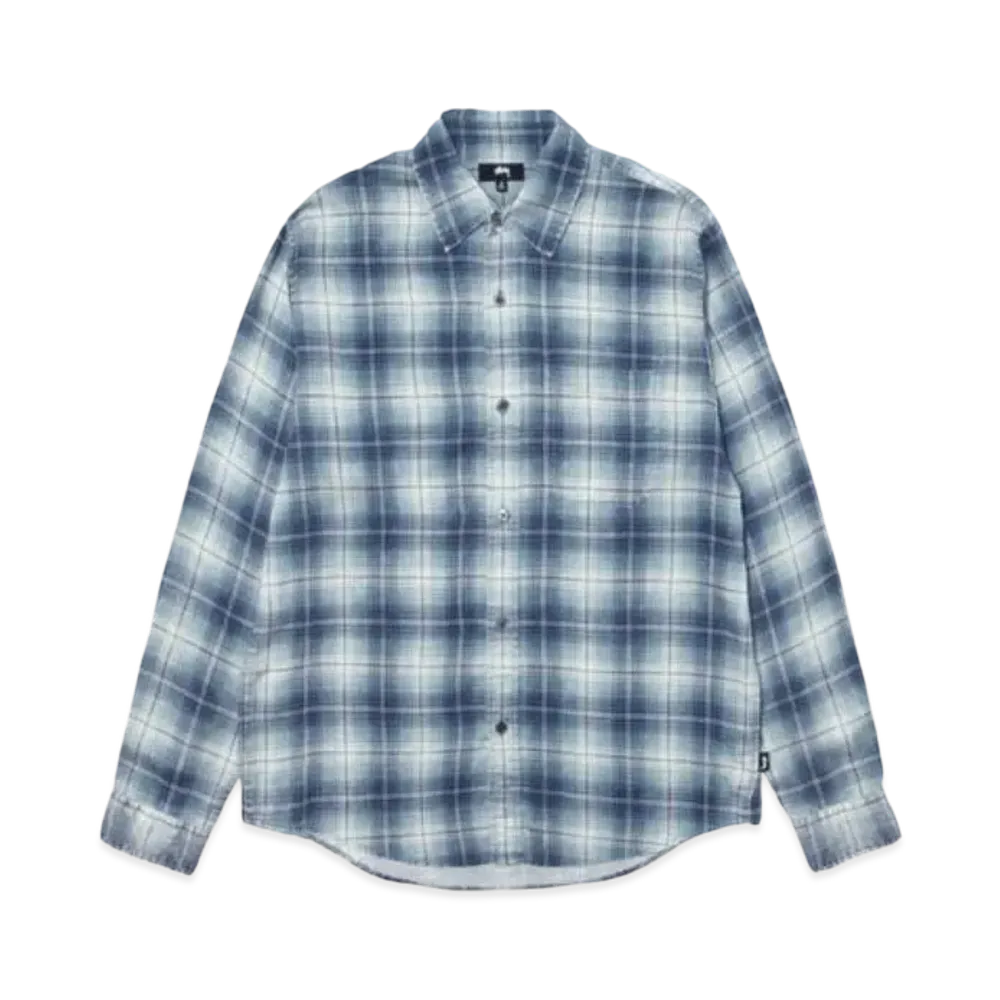 Stussy Matthew Printed Shirt "Blue"
