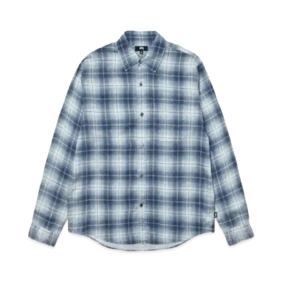 Stussy Matthew Printed Shirt "Blue"