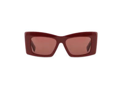 GUCCI Women's Square Sunglasses "Bordeaux"