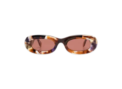 GUCCI Women's Printed Acetate Sunglasses "Brown"