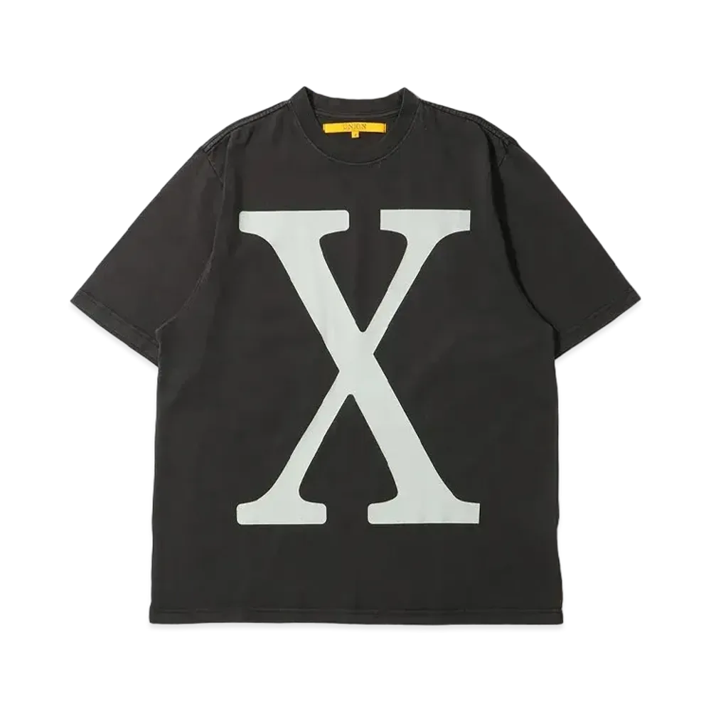 UNION X Tee "Vintage Black"