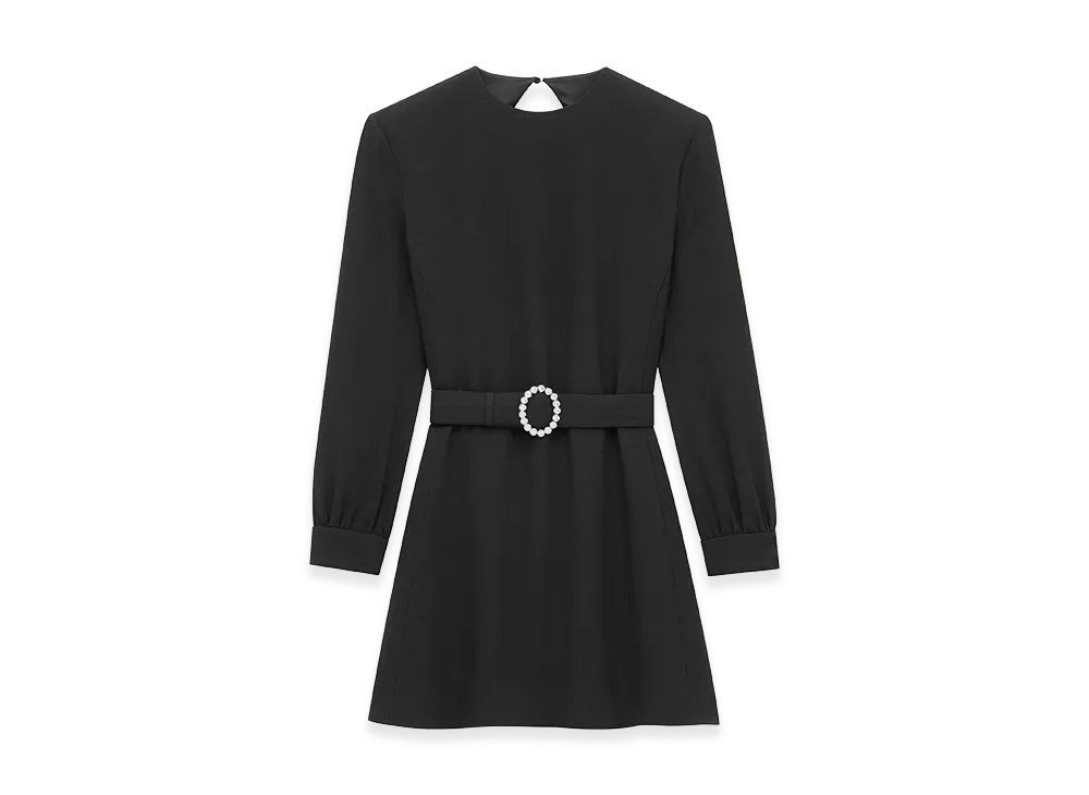 Saint Laurent Women's Robe Sable Saint Laurent Women's Organique "Black"