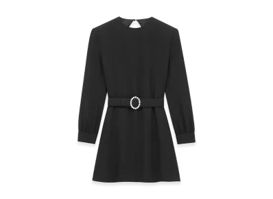 Saint Laurent Women's Robe Sable Saint Laurent Women's Organique "Black"