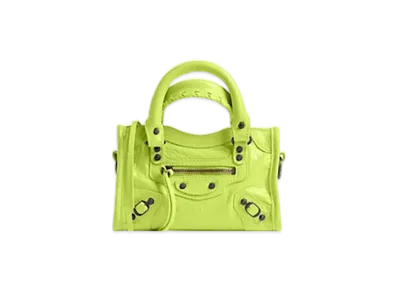 BALENCIAGA Le City Bag Nano "Granny Green"