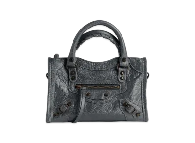 BALENCIAGA Le City Bag Nano "Volcanic Rock"