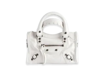 BALENCIAGA Le City Nano Bag "White"