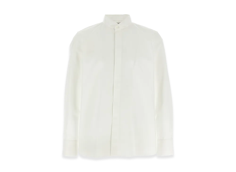 Saint Laurent Flap Collar Shirt "White"