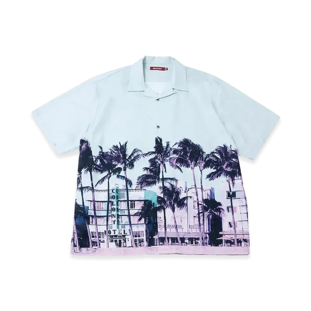 Hide and Seek Palmtree S/S Shirt "Green"
