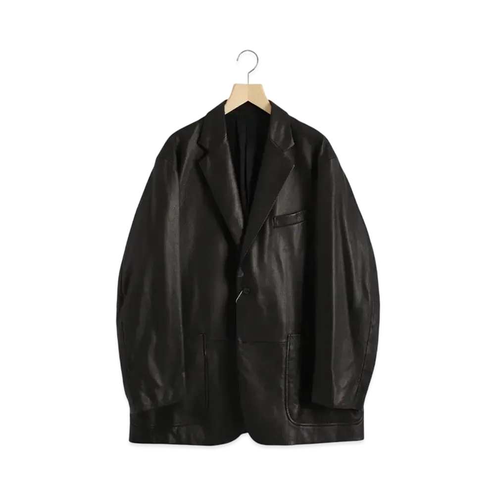COMOLI Sheepskin 2B Jacket "Black"