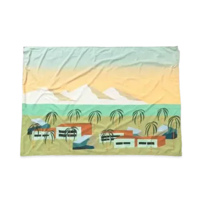 OGAWA YOHEI x BEAMS T / Beach Mat "Multi"