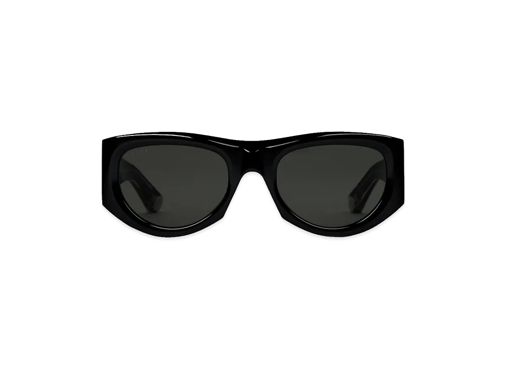 GUCCI Women's Acetate Sunglasses "Black"