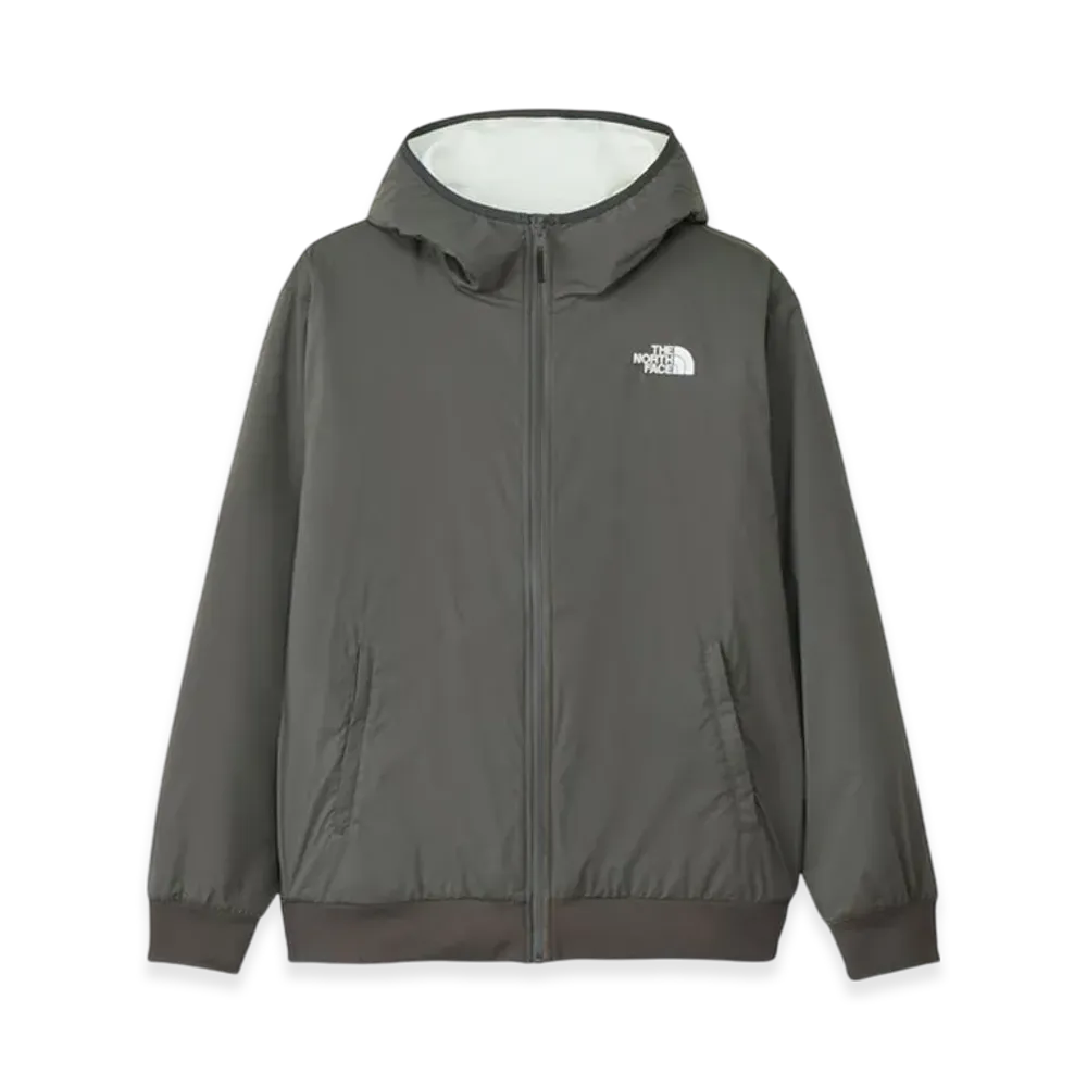 The North Face Reversible Tech Air Hoodie "Graphite Gray/White Mix Gray"