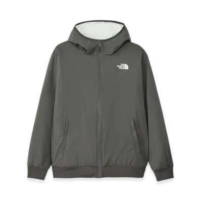 The North Face Reversible Tech Air Hoodie "Graphite Gray/White Mix Gray"